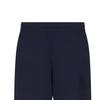 Emporio Armani EA7 SS25 Solid Color Logo Letter Elastic Waist Tapered Jogger Pants Men Bottoms Navy-Blue 7M000233-AF13512-UB1002