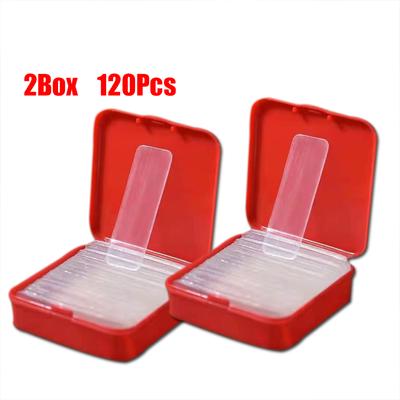 60 Piezas/Caja Cinta Adhesiva Reutilizable Doble Cara Multifuncional Impermeable Sin Marcas