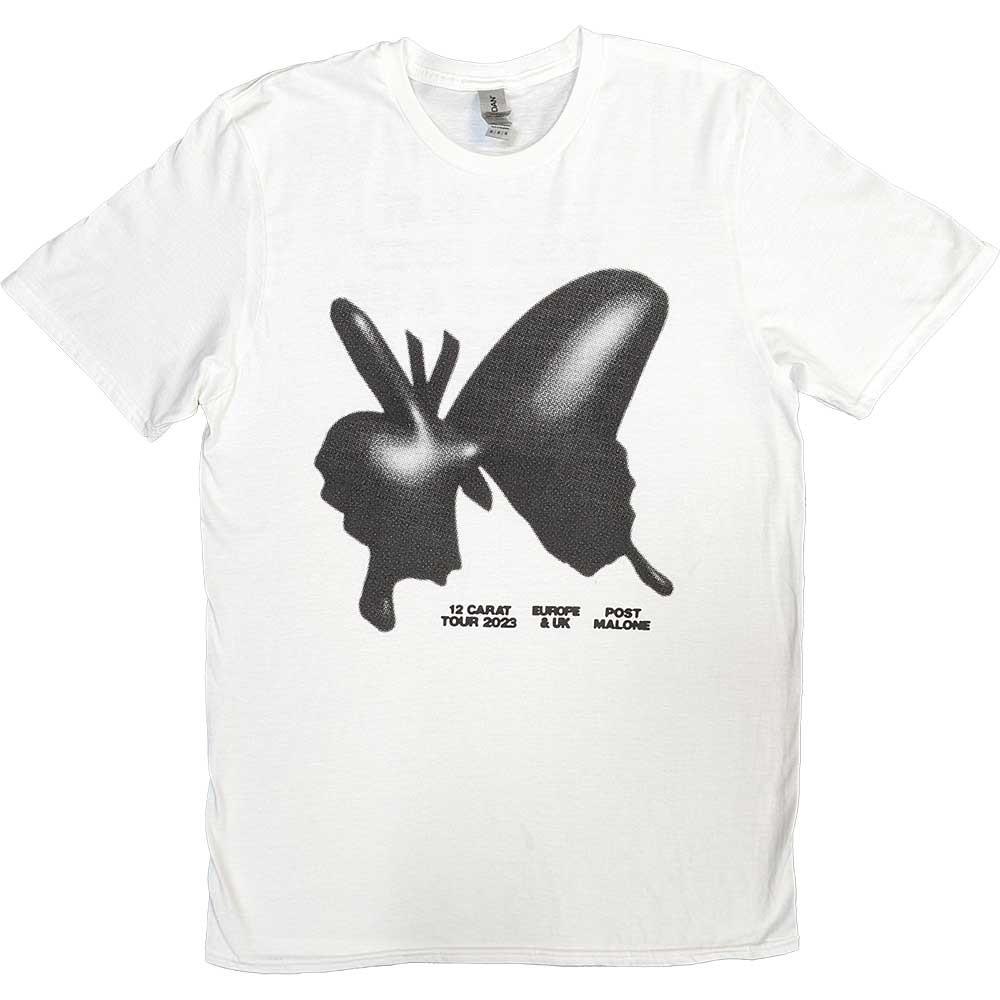 Post Malone Inflatable Butterfly 2023 Tour Official Tee TShirt Mens Unisex T-Shirt S