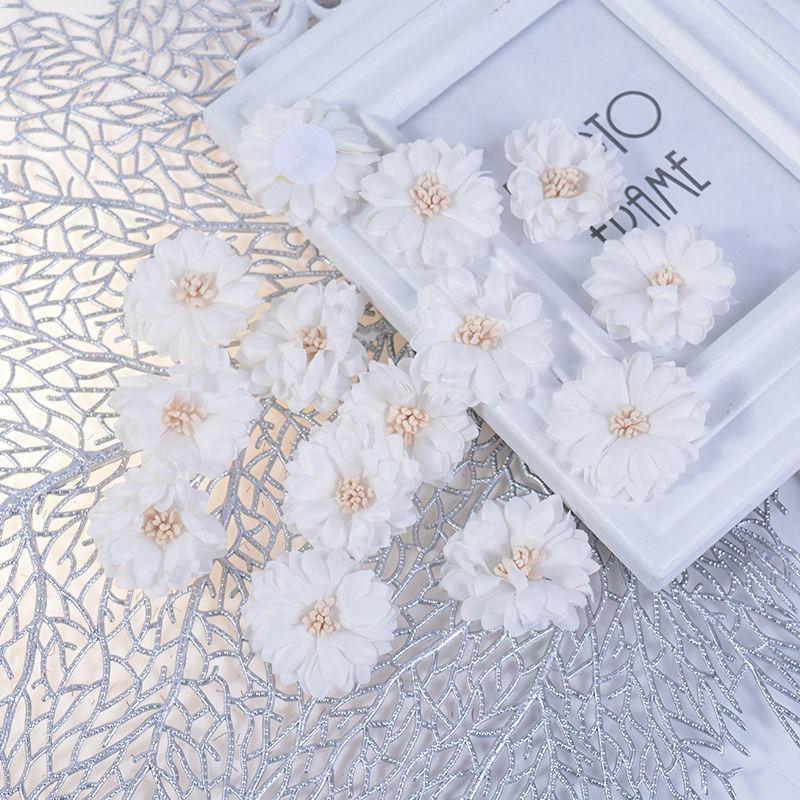 

5/10Pcs Artificial Flowers Silk Mini Peony Flower Head For Wedding Home Room Decortion Handmade Flores Cloth Hat Accessories 5PCS белый
