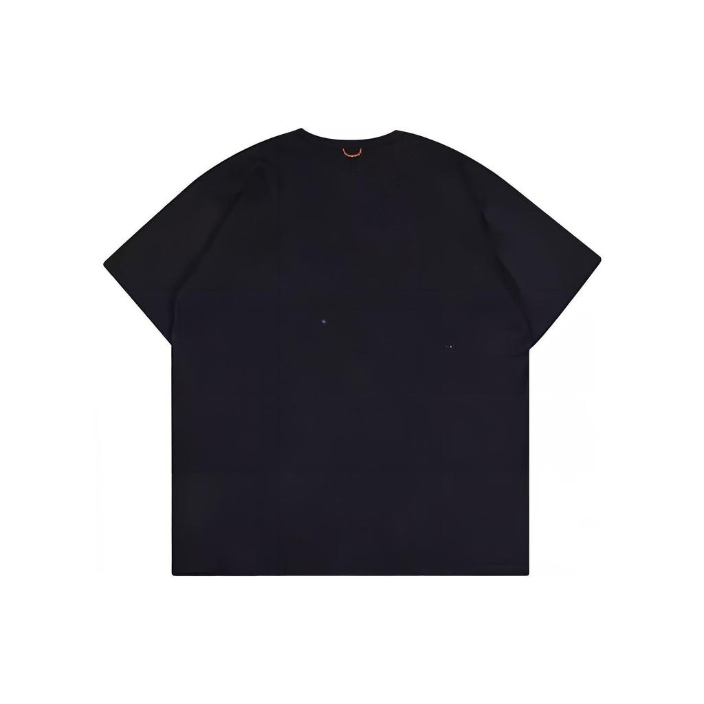 Converse City Escape T Shirts Unisex Black Crew Neck Moderate Straight Fit 10026169-A03