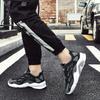 Gruba podeszwa wszechstronne, niezgrabne tenisówki męskie nowy trend siatkowe zasznurowane oddychające codzienne buty sportowe zwiększone miękkie podeszwy