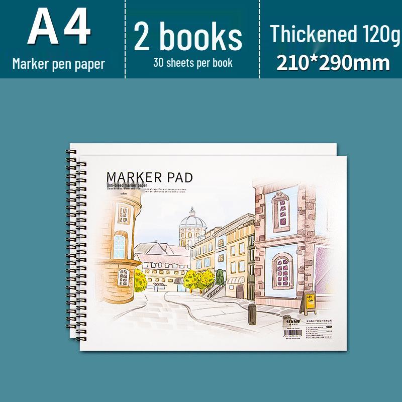 Washable Acrylic Markers: Non-Bleed, Layerable, Waterproof, Quick-Dry, Includes 24 Colors, Ideal for Students & Art.