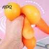 Vegetable Sensory Toy 1/2/3Pcs Simulated Carrot Squeeze Soft Stretchy Stress Relief Shape Students Office Workers Anti-anxiety Gift TPR Ball