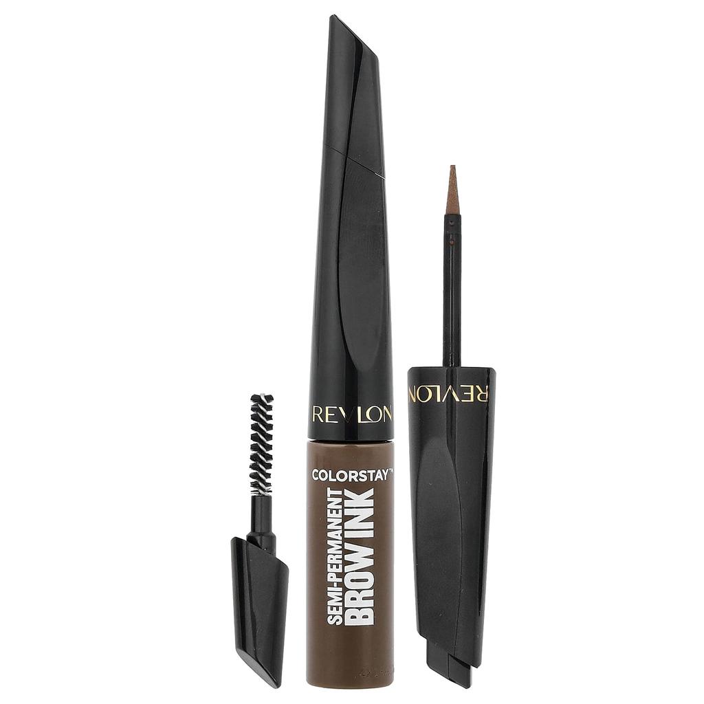 Revlon, ColorStay™, Semi-Permanent Brow Ink™, 352 Soft Brown Ink, 2.8 ml (0.09 fl oz)