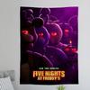 Fnaf Five-nights-At-Freddys Anime Tapestry Hippie Flower Wall Carpets Dorm Decor Cheap Hippie Wall Hanging