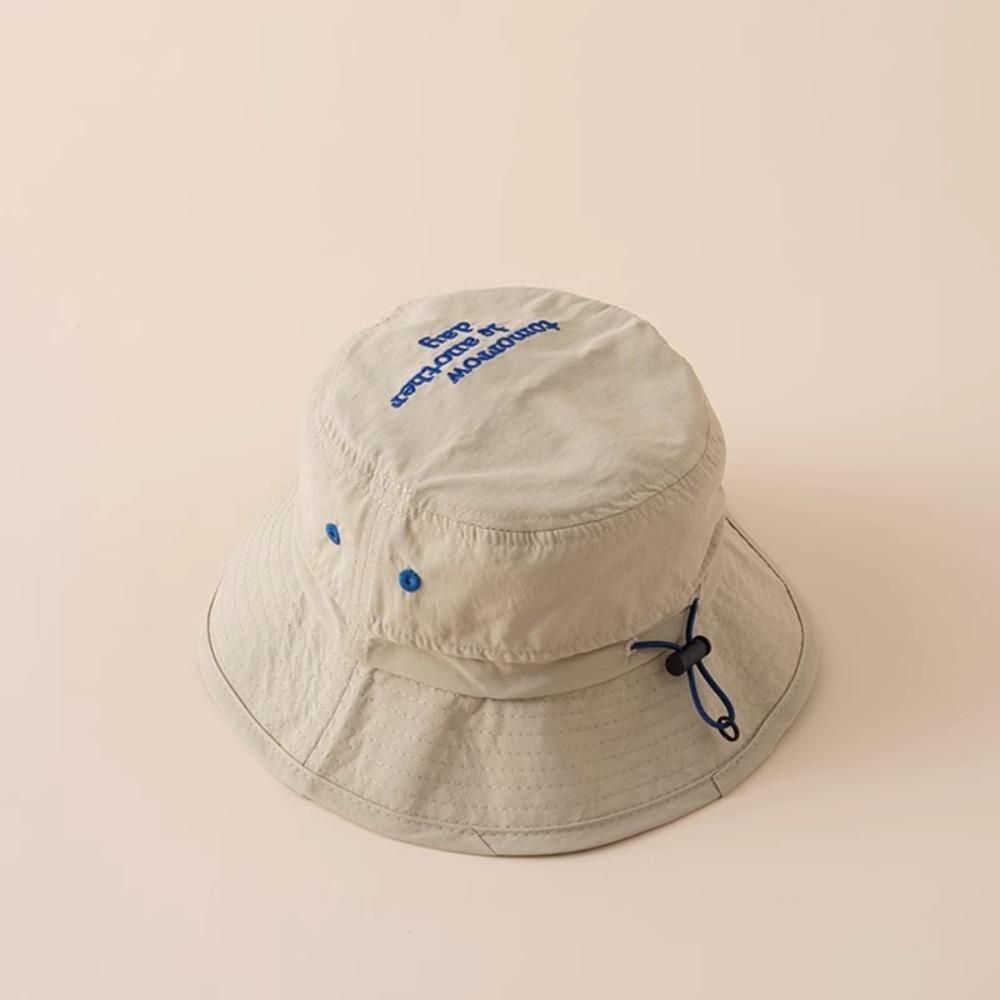 Mesh Breathable  Bucket Hat Korean Style Children's Fisherman Hat Breathable Summer Kid Sunhat  Boy