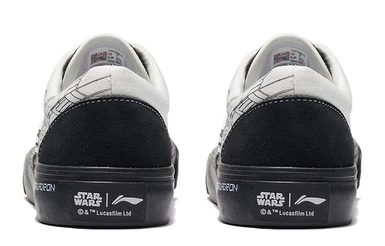 Women's Sneakers Li-Ning Li Ning X Star Wars Skateboarding Low 'Creamwhite Black' Women's