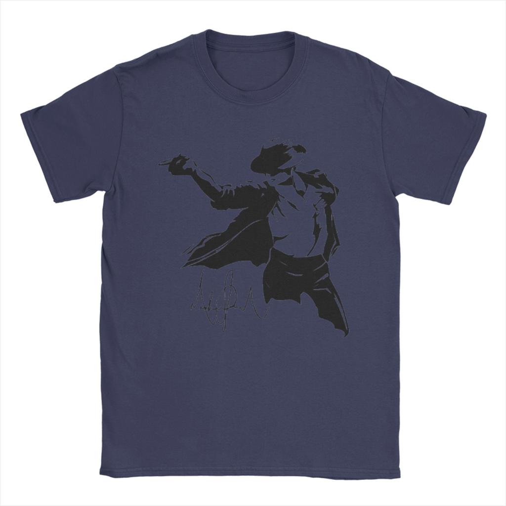 Fun Retro Michael Jackson TShirts for Unisex Round Collar Pure Cotton T Shirts Short Sleeve Tees Plus Size Tops