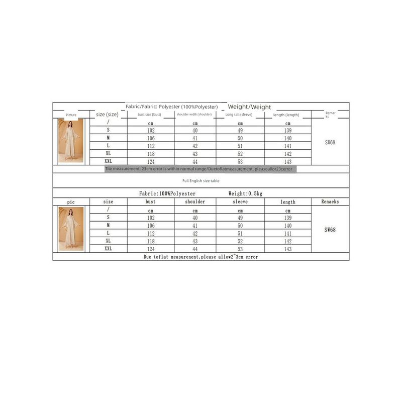 Amazon Embroidery Sequins Plus Size European and American Cross-Border Arabic Dubai New Robe Tassel Dress Dress