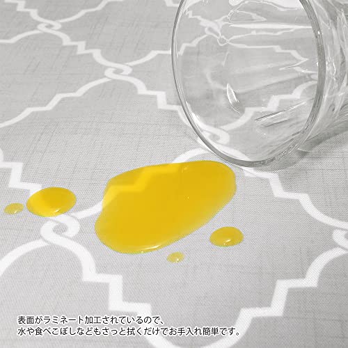STYLE Decor 2-Piece Set: 4 Laminated Placemats and 4 Laminated Coasters. Perfect for Dining Tables, Parties, and Table Coordination. Water Flow Design