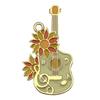 Colorful Alloy Musical Instrument Keychain Pendant: Harp, Guitar, Cello Charm