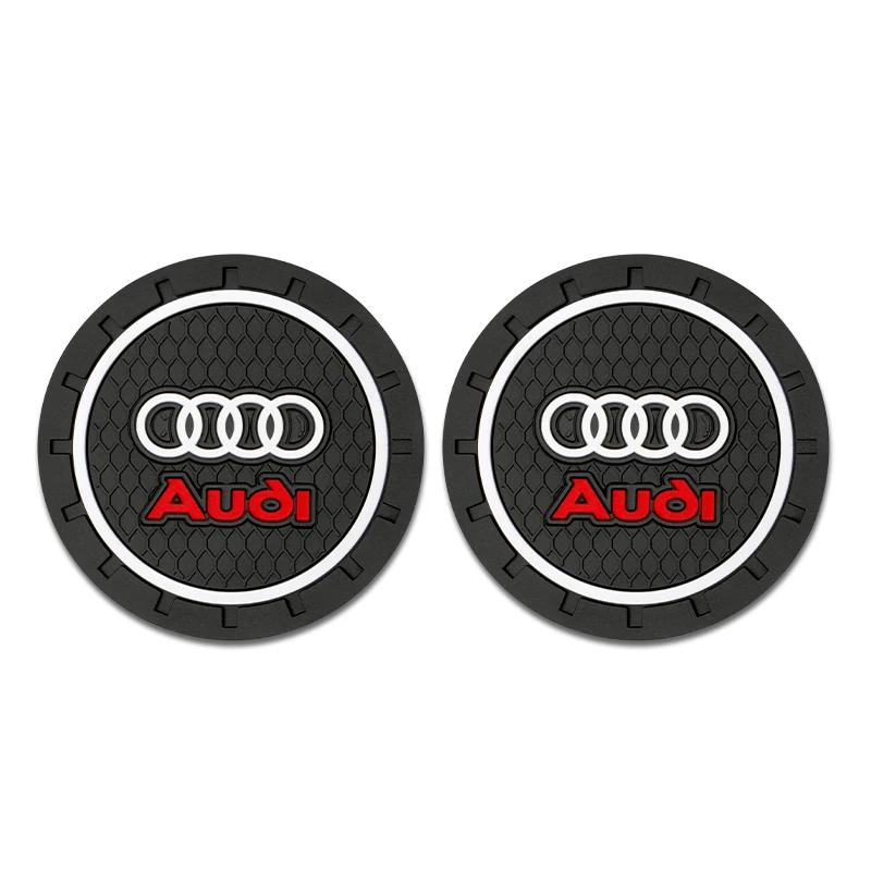 2026 Car Coaster Water Cup Bottle Holder Anti-slip Pad Mat Silica Gel Waterproof For 4UYUE A1 A2 A3 A4 A5 A6 A7 A8 Q1 Q2 Q3 Q4 Q5 Q6 S
