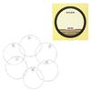 6Pcs/pack Folk Guitar String, Nylon Core Guitar Strings Replacement .028-.043