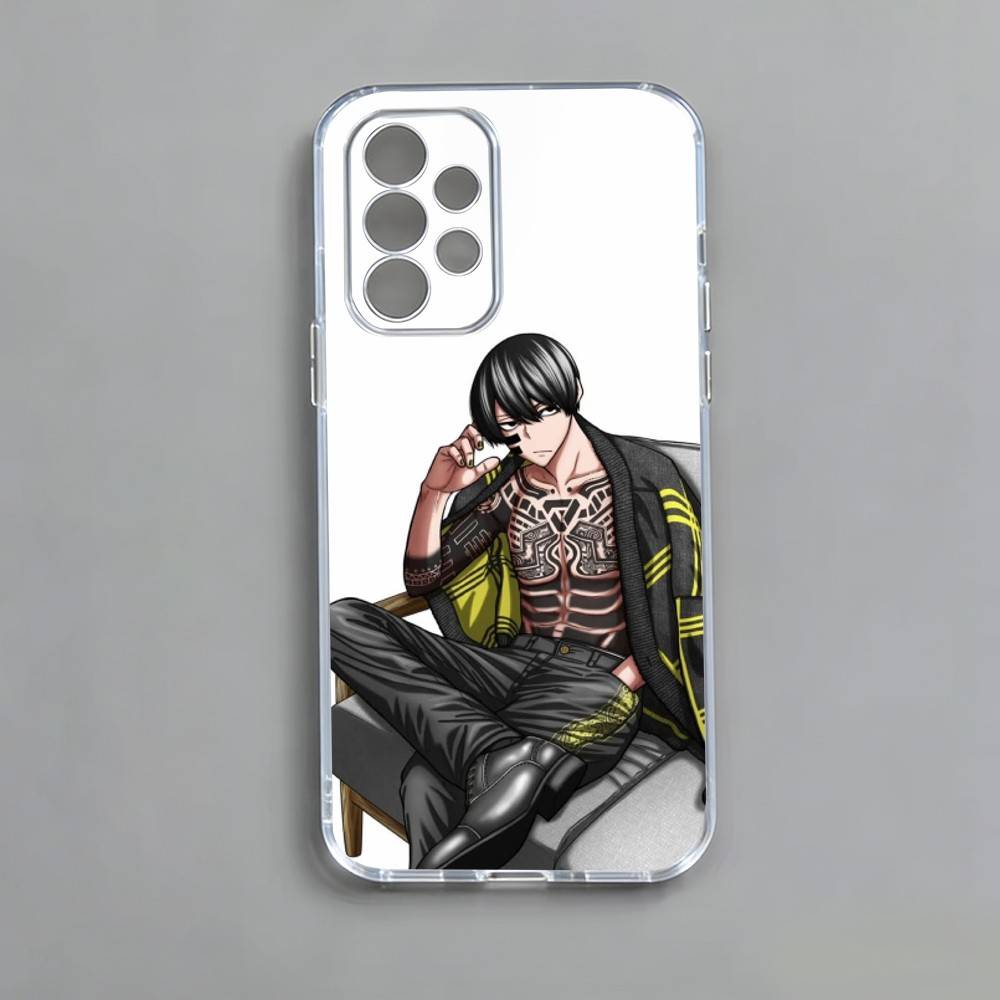 T-TOUGE-N-ANKI Phone Case For Samsung S25,S24,S21,S22,S23,S30,Ultra,S20,Plus,Fe,Note,10,9,5G Transparent Cover