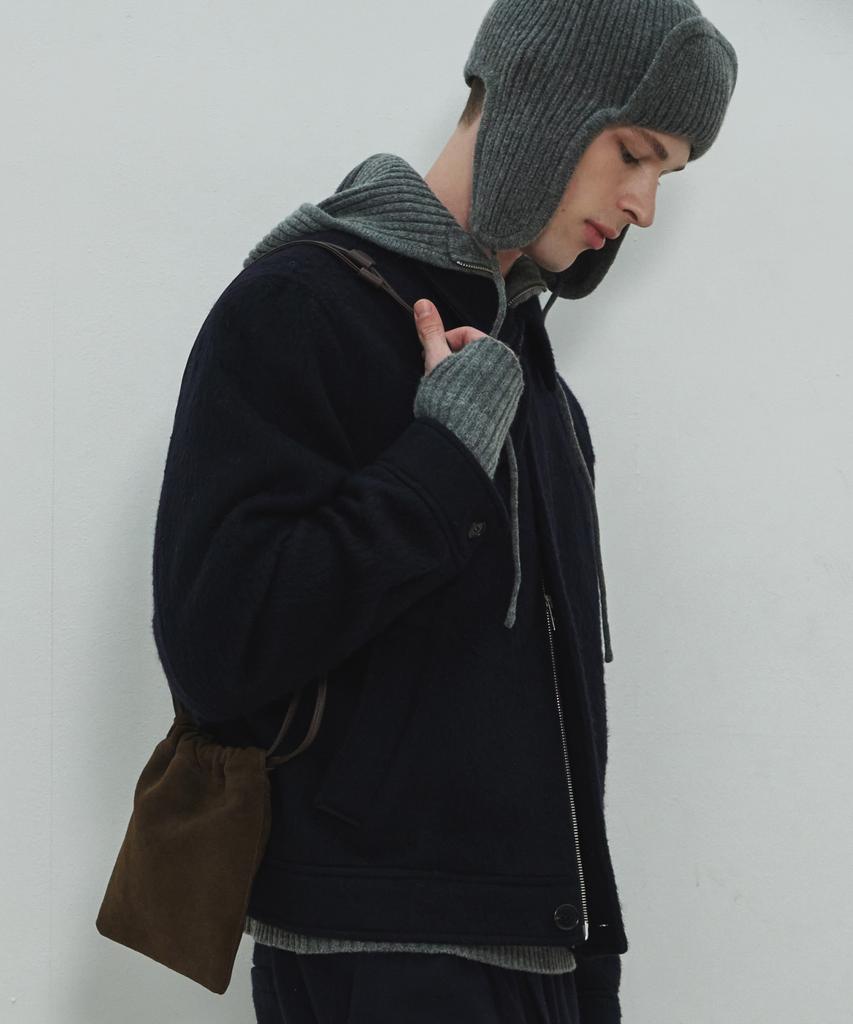 Moonsun Suede Lucky Bag / Brown