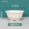 25PCS Disposable Rice Husk Bowl Thickened and Hard Food Grade Biodegradable Household Rice Bowl
