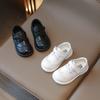 Formal Dress Shoes for Children Classic Evening Party Uniform School Shoes for Girls Gentleman Boy Black PU Leather Shoes H05114