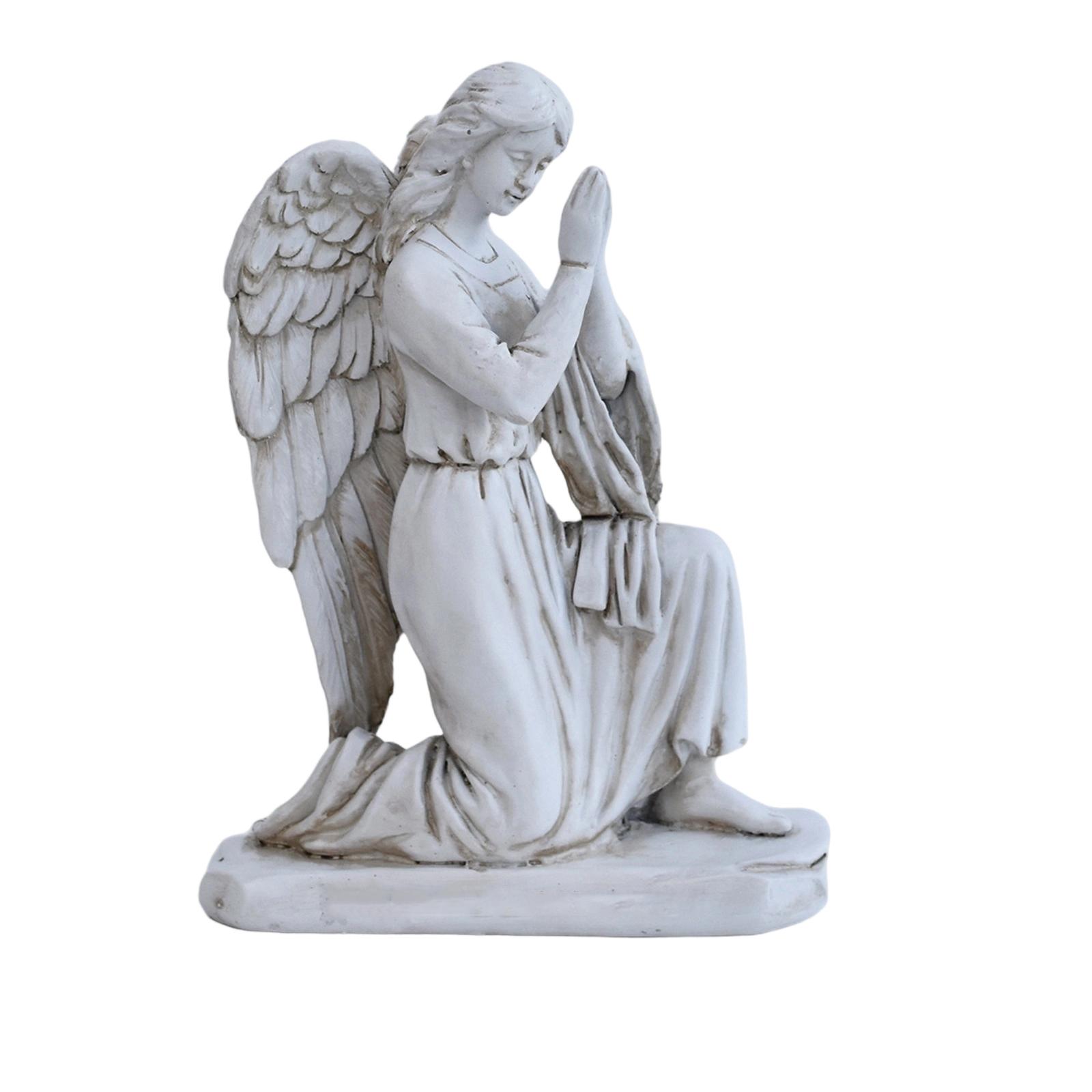 

Angel Resin Crafts Ornaments Character Statue Sculpture Home Bedroom Decoration One Size