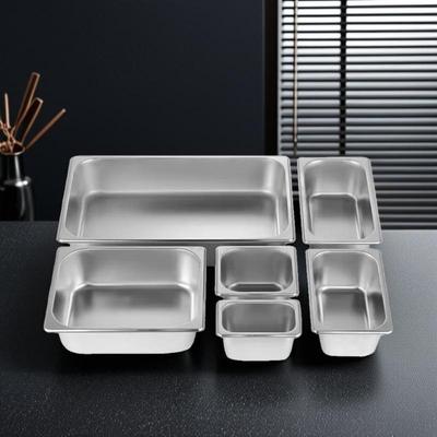 SIFAR Commercial 1/3 Size Stainless Steel Food Pan