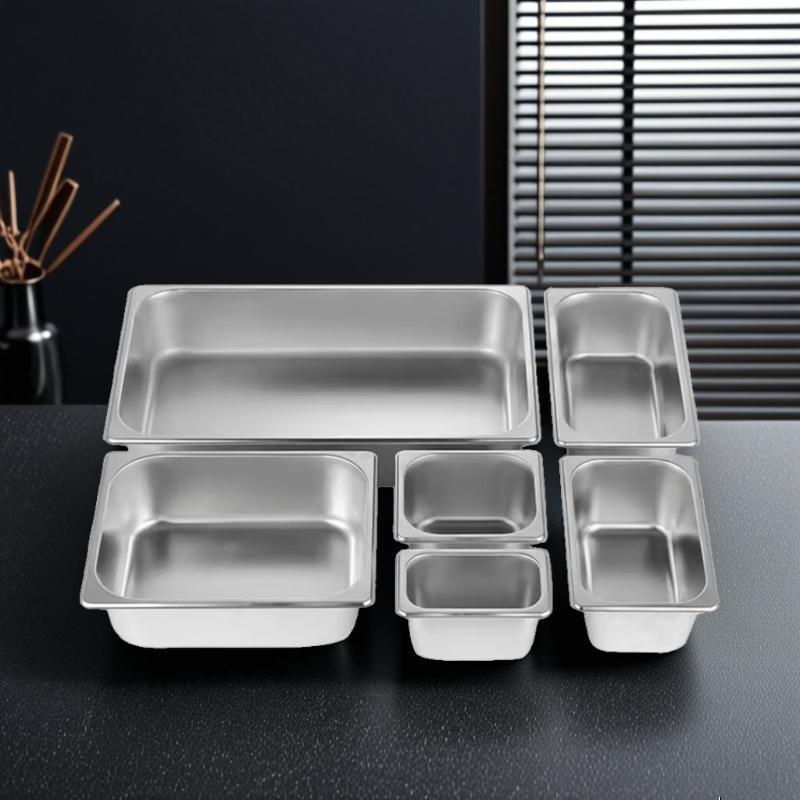 SIFAR Профессиональный пищевой лоток из нержавеющей стали, размер 1/3