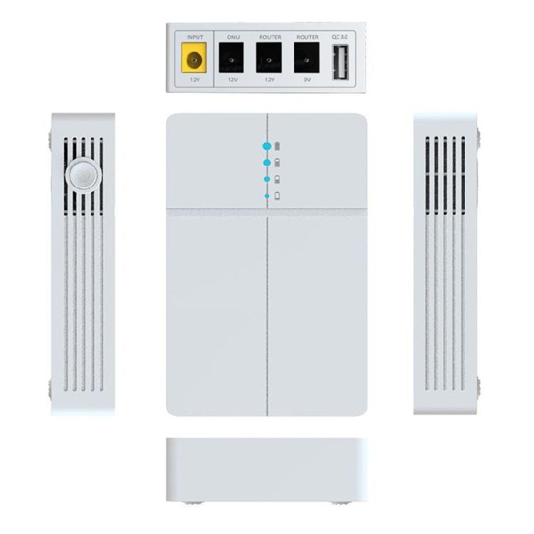 Uninterruptible Power Supply for Home and Office Networking Supporting Routers Featuring 13500mAh 12 Hours Power Backups
