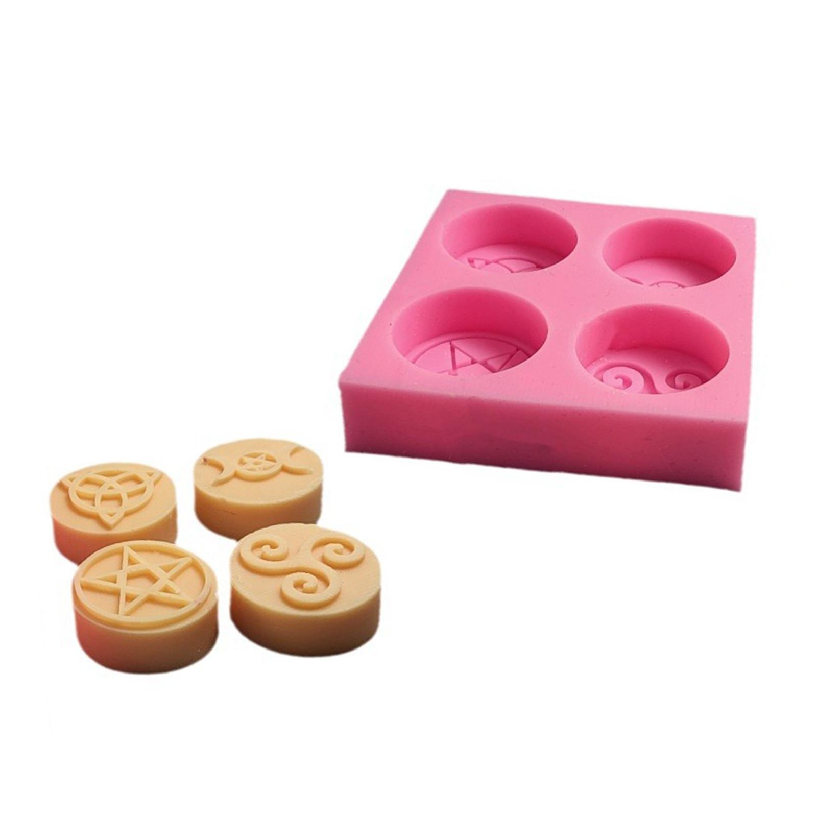 

Гибкие Прочные Силиконовые Формы Модный Аксессуар для Изготовления Уникальных Свечей в Форме Символов и Домашних Декораций