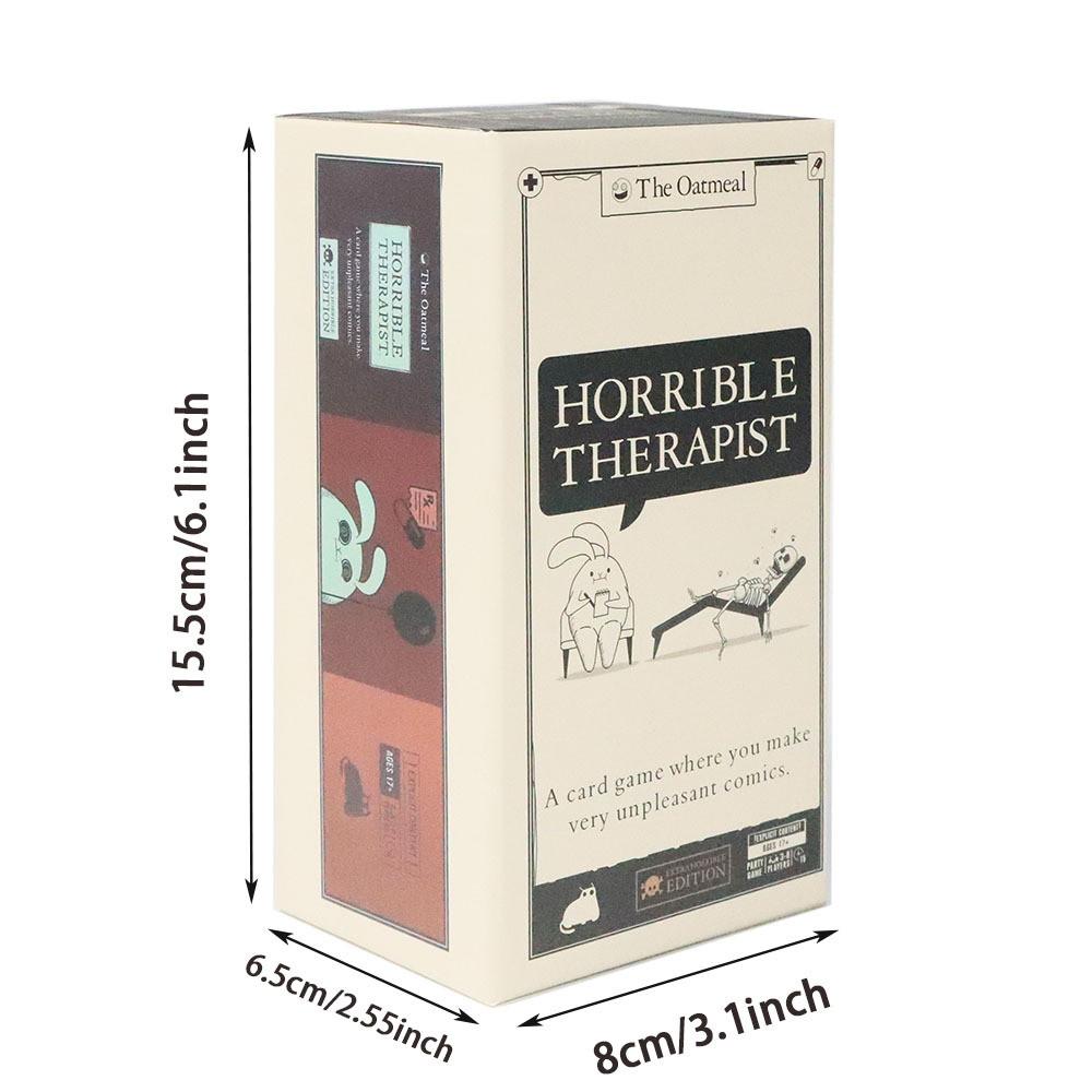 Horrible Therapist Friends Family Gatherings Interest Tabletop Card Games