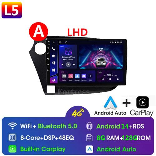 9" Android 14 Car Radio For HONDA INSIGHT 2009 - 2014 Navigation GPS Carplay Multimedia Player Auto Stereo 2din DVD 360 Camera