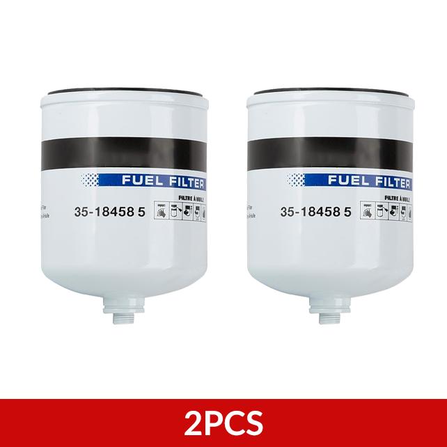 35-18458Q 4   35-18458 5   Water Separating Fuel Filter Kit with  Sensor for Quicksilver 18458Q3 OPTIMAX 2 STROKE MERCURY