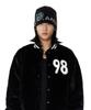 AAKAM Small Sun Jacquard Beanie (Black)