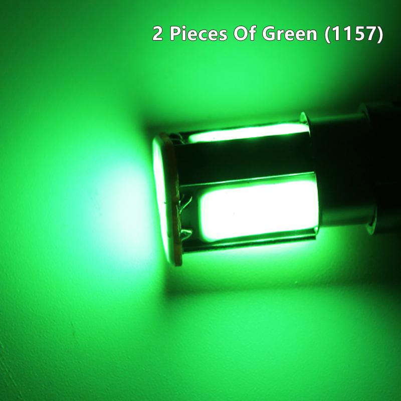 2Pcs Big Cob Led 1156 1157 Ba15S Brake Lights Bulbs 12V For Car Reverse Stop Brake Rear Lights Bulbs