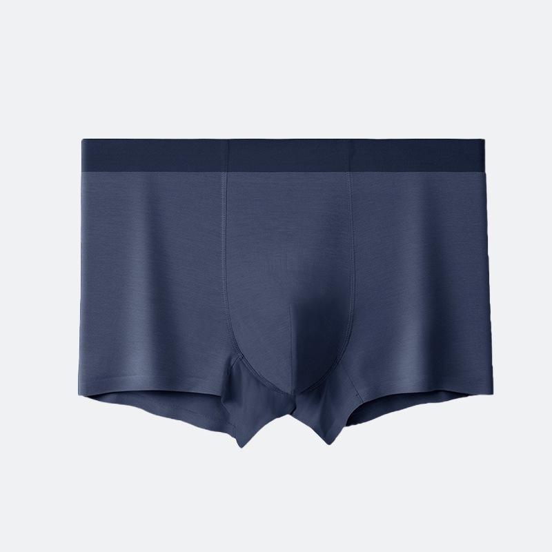 

Seamless 60s Lan Jing Modal Men s Antibacterial Breathable Boxer Briefs 5XL (190-210 lbs)