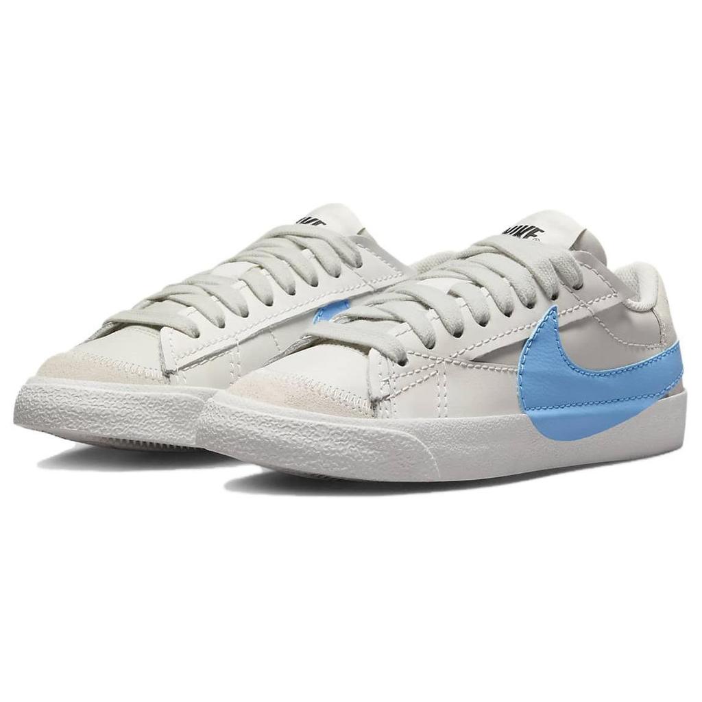 Nike Blazer 77 Jumbo Low Top Sneakers Women Sneakers Gray Blue DQ1470-003