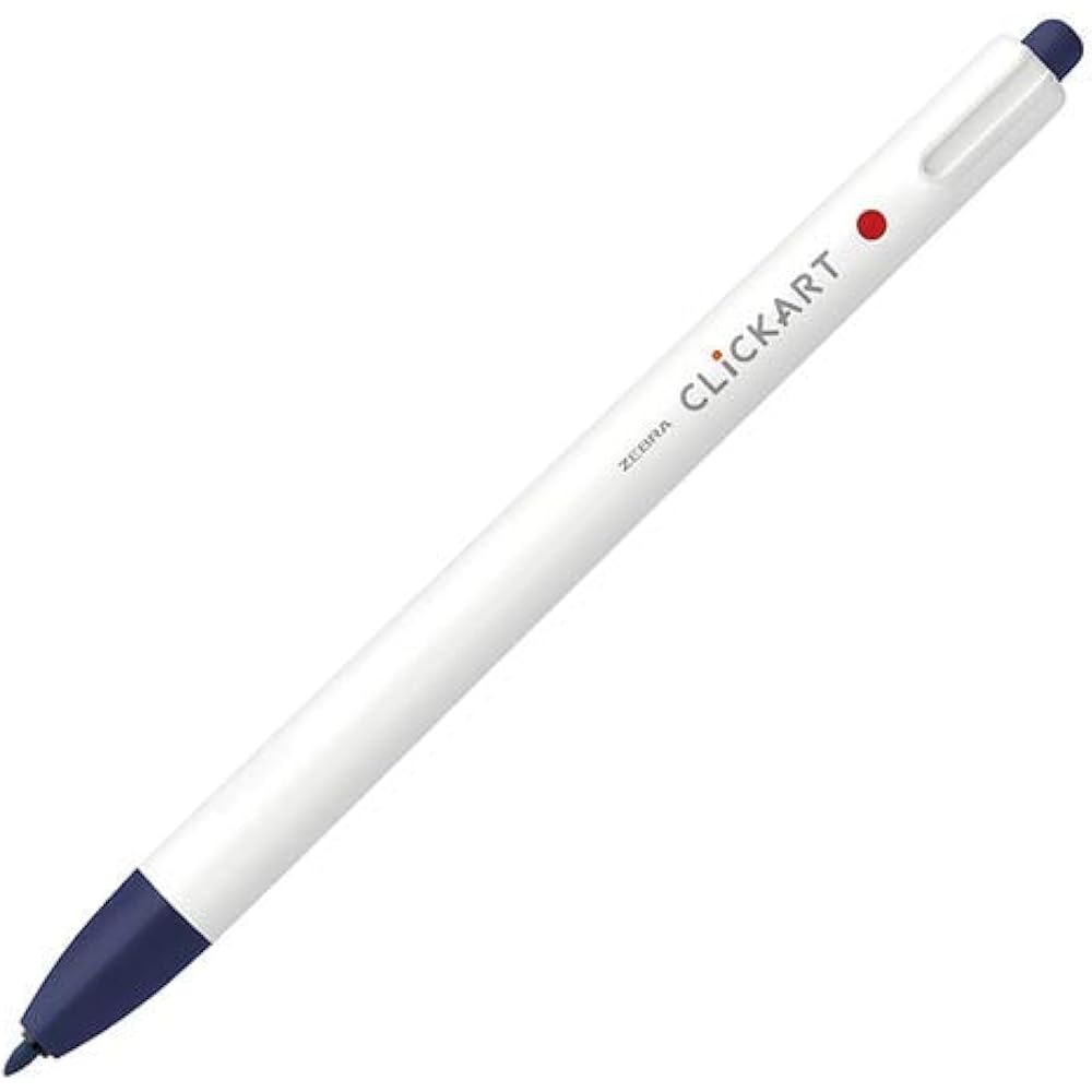 Zebra Water-based Pen Clickart Blue Black WYSS22-FB