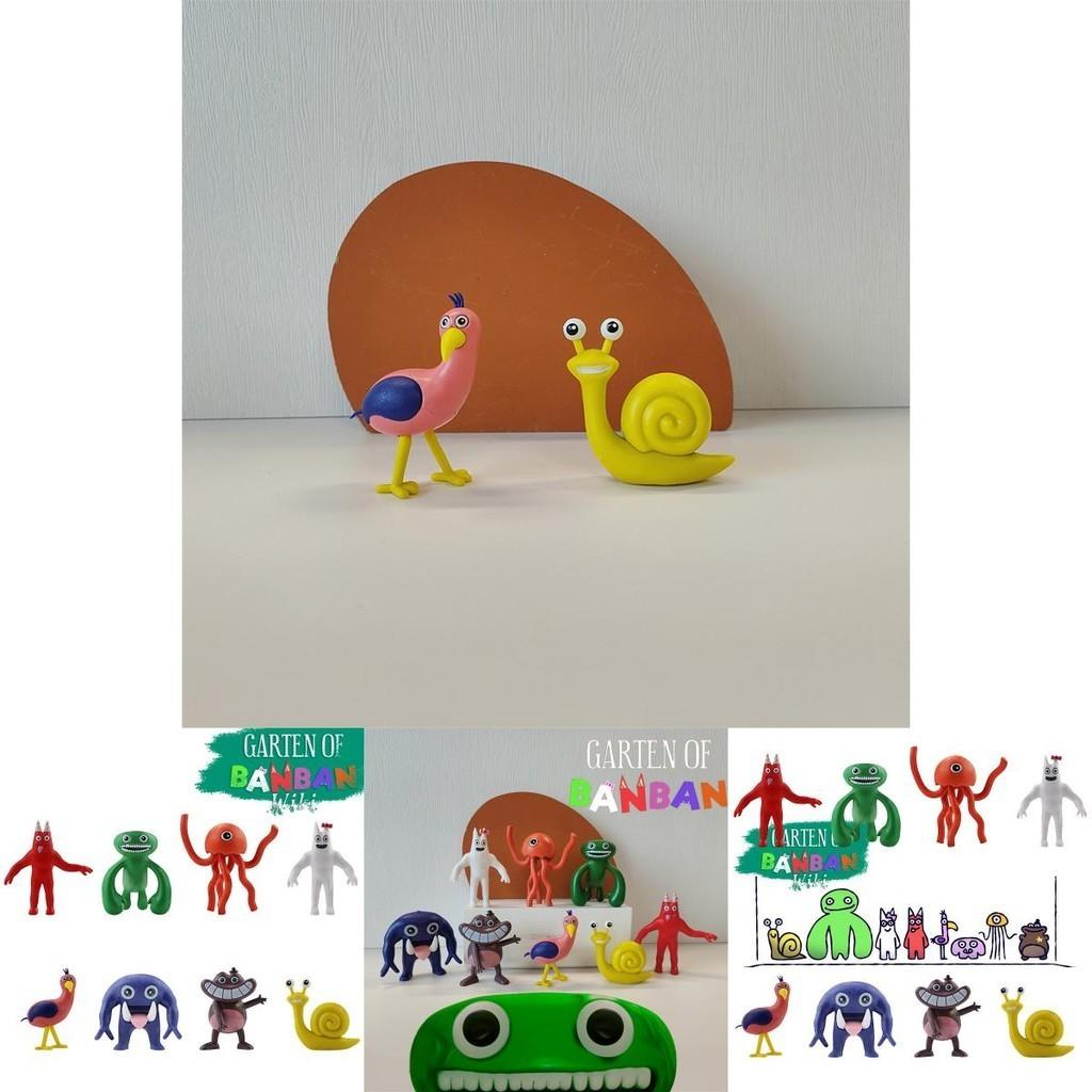 Colorful Banban Garden Pvc Figures Adorable Cartoon Collectibles For Kids And Teens
