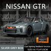1/32 Adatto per GTR R35 50th Anniversary Mold Toys Car Toys Modelli di auto Giocattoli in metallo Serie di auto Giocattoli pullback per bambini