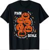 Pain Scale Spooky Pumpkin Fall Halloween Nurse Unisex T-Shirt