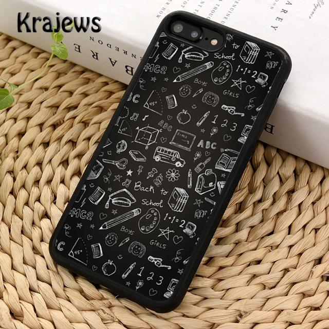 Krajews Physic Equations E=mc2 Math Phone Case Cover For iPhone 17 Air 16 15 14 Plus 11 12 13 Pro Max Coque Fundas