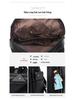 2025 Women's Versatile Korean Style Soft Leather Backpack - Large Capacity, Simple Design