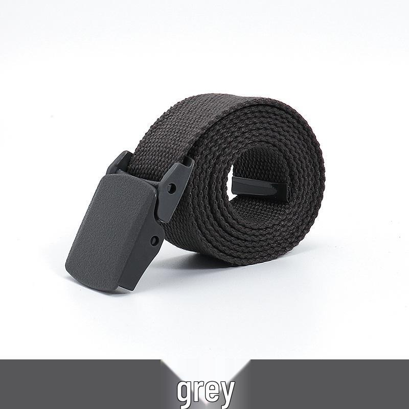 20-Farben Unisex Canvas Gürtel: Langlebiges Webdesign für Studenten und Outdoor-Aktivitäten