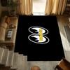 Small Mooneyes Carpet Anti-Slip Kitchen Bedroom Handmade Tufted Rug Carpet Living Room Entrance Decoration Exquisite Decoration