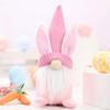 Easter Faceless Gnome Rabbit Doll Happy Easter Decoration For Home Party Supplies 2026 Spring Hanging Bunny Ornaments Kids Gifts