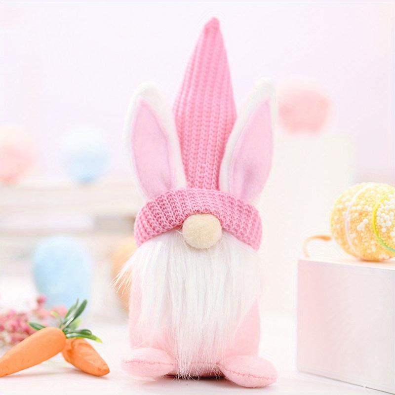 Easter Faceless Gnome Rabbit Doll Happy Easter Decoration For Home Party Supplies 2026 Spring Hanging Bunny Ornaments Kids Gifts