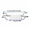 Sturdy Load Capacity Bath Chair Durable Non-Slip Bathtub Stand Easy In Bath Bench  Shower