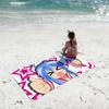 Cartoon L-Lucky S-Star Anime Towel Shower Sauna Travel Spa Quick Dry Gym Accessories Soft Large Beach Towels