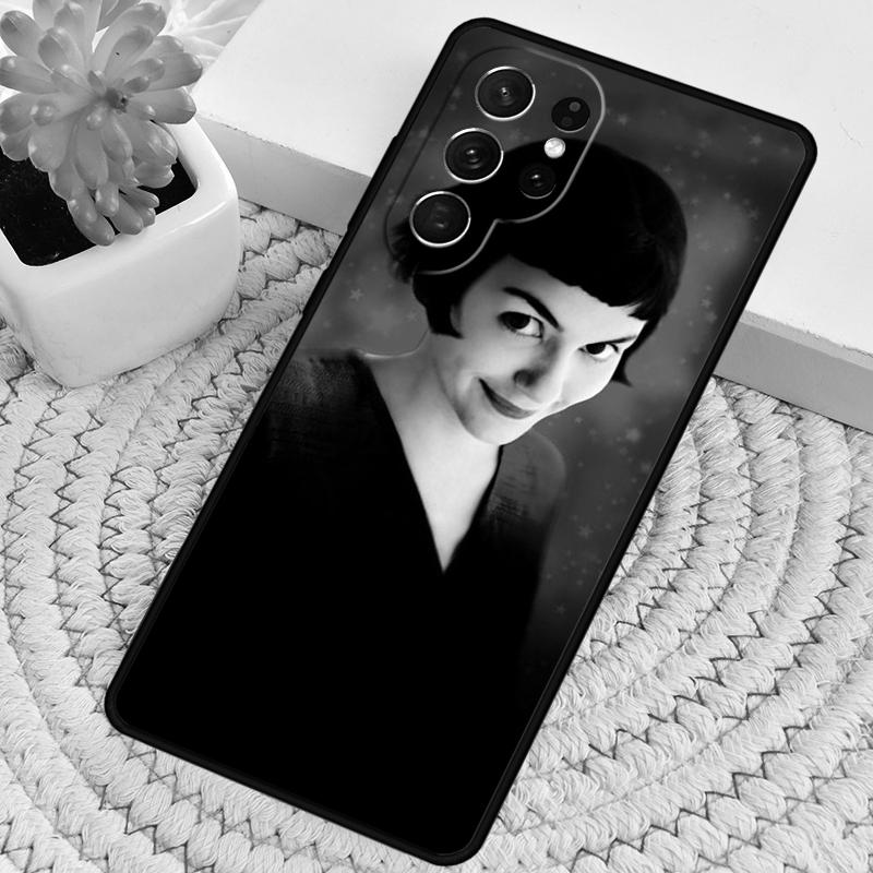Amelie Poster Classic France Movie Phone Case for Samsung Galaxy note 10 pro S26 Ultra S23 S24 FE S25 S21 S22 PLUS Cove