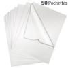 Pochettes coin transparentes a4 - waytex - 931299 - 120 microns - paquet de 50 - lisses