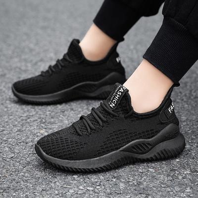 Shoes Spring and Summer New Casual Sports Shoes Breathable Mesh Fly-woven Dad Shoes Parent-child Models
