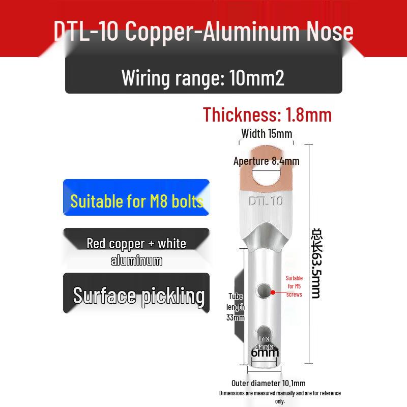 

GTLC Copper-Aluminum Quick Connect Terminal